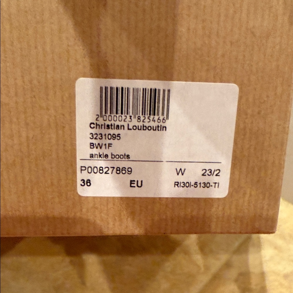 Christian Louboutin Leopard Ankle Booties - Picture 3 of 9